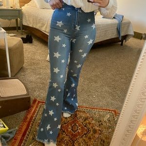 Cello Star Flare Jeans